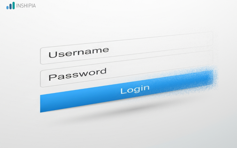 login felület