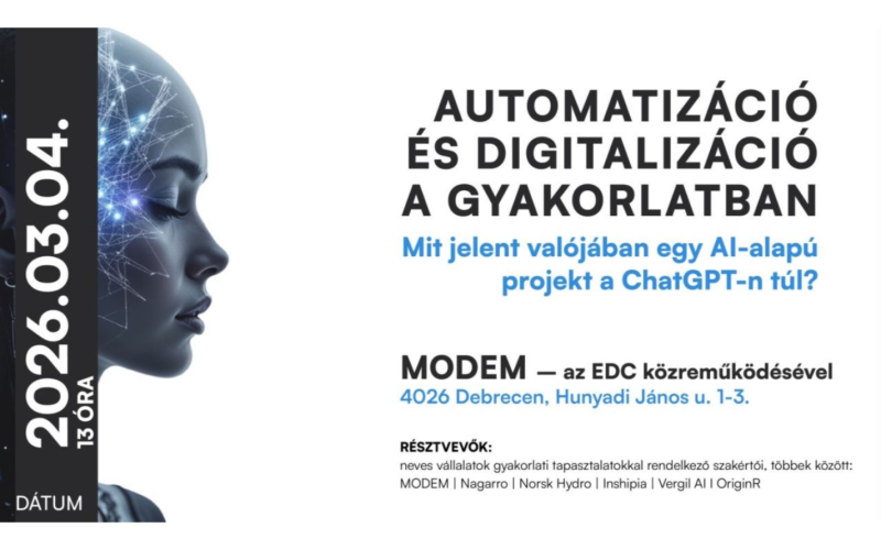 Automatizáció és digitalizáció a gyakorlatban